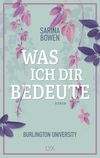 Was ich dir bedeute - Burlington University Cover des Buches Was ich dir bedeute - Burlington University (ISBN: 9783736315877)