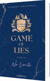 Game of Lies – No Limits (St. Gloria College 2) Cover des Buches Game of Lies – No Limits (St. Gloria College 2) (ISBN: 9783845860756)