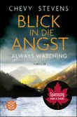 Blick in die Angst Cover des Buches Blick in die Angst (ISBN: 9783596710263)