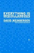 Everything is Miscellaneous Cover des Buches Everything is Miscellaneous (ISBN: 0805088113)