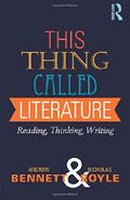 This Thing Called Literature Cover des Buches This Thing Called Literature (ISBN: 9781408254011)