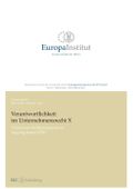 Verantwortlichkeit im Unternehmensrecht X Cover des Buches Verantwortlichkeit im Unternehmensrecht X (ISBN: 9783038053538)