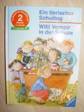 Ein tierischer Schultag Willi Vampir in der Schule - 1. Lesestufe Cover des Buches Ein tierischer Schultag Willi Vampir in der Schule - 1. Lesestufe (ISBN: 9783473988099)