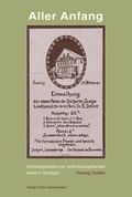 Aller Anfang Cover des Buches Aller Anfang (ISBN: 9783772529573)