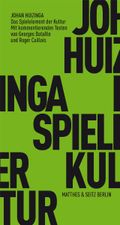 Das Spielelement der Kultur Cover des Buches Das Spielelement der Kultur (ISBN: 9783882215694)