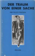 Der Traum von einer Sache Cover des Buches Der Traum von einer Sache (ISBN: 9783886020621)
