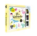 50 x Watercolor – Flamingo, Kaktus & Co. – Starter-Set – Sonderausgabe Cover des Buches 50 x Watercolor – Flamingo, Kaktus & Co. – Starter-Set – Sonderausgabe (ISBN: 9783960936015)