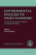 Governmental Policies to Fight Pandemic: The Boundaries of Legitimate Limitations on Fundamental Freedoms (Ius Comparatum, 2) Cover des Buches Governmental Policies to Fight Pandemic: The Boundaries of Legitimate Limitations on Fundamental Freedoms (Ius Comparatum, 2) (ISBN: 9789004708648)