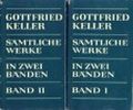Gottfried Keller: Gottfried Keller sämtliche Werke in zwei Bänden (Band 1 & 2) - Verlag: Droemersche Verlagsanstalt Cover des Buches Gottfried Keller: Gottfried Keller sämtliche Werke in zwei Bänden (Band 1 & 2) - Verlag: Droemersche Verlagsanstalt (ISBN: B002BC6JGO)