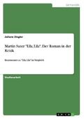 Martin Suter - Lila, Lila. Der Roman in der Kritik - Rezensionen zu 'Lila, Lila' im Vergleich Cover des Buches Martin Suter - Lila, Lila. Der Roman in der Kritik - Rezensionen zu 'Lila, Lila' im Vergleich (ISBN: 9783656548768)
