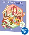 Cute & Cozy Sticker - Comfy Shops Cover des Buches Cute & Cozy Sticker - Comfy Shops (ISBN: 9783743225404)