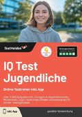 IQ Test Jugendliche: Online-Testtrainer inkl. App | über 5.000 Aufgaben mit Lösungen in Allgemeinwissen, Mathematik, Logik, räumliches Denken, Konzentration für deinen Intelligenztest Cover des Buches IQ Test Jugendliche: Online-Testtrainer inkl. App | über 5.000 Aufgaben mit Lösungen in Allgemeinwissen, Mathematik, Logik, räumliches Denken, Konzentration für deinen Intelligenztest (ISBN: 9783985404179)