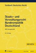 Staats- und Verwaltungsrecht Bundesrepublik Deutschland Cover des Buches Staats- und Verwaltungsrecht Bundesrepublik Deutschland (ISBN: 9783811495203)