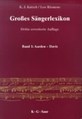 Großes Sängerlexikon, 5 Bde. Cover des Buches Großes Sängerlexikon, 5 Bde. (ISBN: 9783598114199)