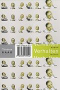 Verhalten Cover des Buches Verhalten (ISBN: 9783608500547)
