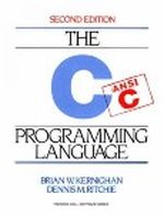The C Programming Language Cover des Buches The C Programming Language (ISBN: 0131103628)