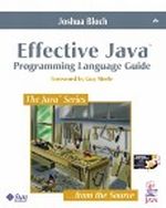Effective Java Cover des Buches Effective Java (ISBN: 0321356683)