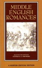 Middle English Romances Cover des Buches Middle English Romances (ISBN: 0393966070)
