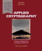 Applied Cryptography Cover des Buches Applied Cryptography (ISBN: 0471128457)