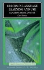 Errors in Language Learning and Use Cover des Buches Errors in Language Learning and Use (ISBN: 0582257638)