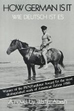 How German Is It = Wie Deutsch Ist Es Cover des Buches How German Is It = Wie Deutsch Ist Es (ISBN: 0811207765)