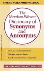 The Merriam-Webster Dictionary of Synonyms and Antonyms Cover des Buches The Merriam-Webster Dictionary of Synonyms and Antonyms (ISBN: 0877799067)