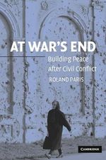 At War's End: Building Peace After Civil Conflict Cover des Buches At War's End: Building Peace After Civil Conflict (ISBN: 0884662711760)