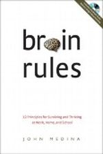 Brain Rules Cover des Buches Brain Rules (ISBN: 0979777747)