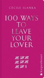 100 ways to leave your lover Cover des Buches 100 ways to leave your lover (ISBN: 9783378010949)
