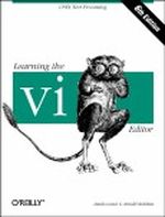 Learning the vi Editor Cover des Buches Learning the vi Editor (ISBN: 1565924266)