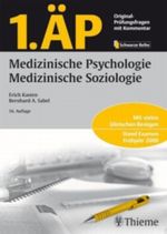 1. ÄP - Medizinische Psychologie, Medizinische Soziologie Cover des Buches 1. ÄP - Medizinische Psychologie, Medizinische Soziologie (ISBN: 9783131149268)