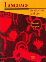 Language: Its Structure and Use Cover des Buches Language: Its Structure and Use (ISBN: 9780155001220)
