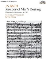 Jesu, Joy of Man's Desiring: Piano Solo Cover des Buches Jesu, Joy of Man's Desiring: Piano Solo (ISBN: 9780193722002)