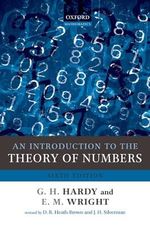 An Introduction To The Theory Of Numbers Cover des Buches An Introduction To The Theory Of Numbers (ISBN: 9780199219865)