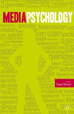 Media Psychology Cover des Buches Media Psychology (ISBN: 9780230279209)