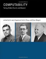 Computability: Turing, Godel, Church, and Beyond Cover des Buches Computability: Turing, Godel, Church, and Beyond (ISBN: 9780262018999)