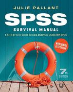 SPSS Survival Manual: A Step by Step Guide to Data Analysis Using IBM SPSS Cover des Buches SPSS Survival Manual: A Step by Step Guide to Data Analysis Using IBM SPSS (ISBN: 9780335249497)