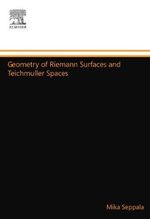 Geometry of Riemann Surfaces and Teichmuller Spaces Cover des Buches Geometry of Riemann Surfaces and Teichmuller Spaces (ISBN: 9780444558435)
