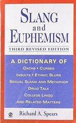 Slang and Euphemism: A Dictionary of Oaths, Curses, Insults, Ethnic Slurs, Sexual Slang and Metaphor, Drug Talk, College Lingo, and Related Matters, Third Revised Edition Cover des Buches Slang and Euphemism: A Dictionary of Oaths, Curses, Insults, Ethnic Slurs, Sexual Slang and Metaphor, Drug Talk, College Lingo, and Related Matters, Third Revised Edition (ISBN: 9780451203717)