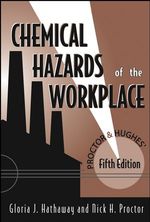 Proctor and Hughes' Chemical Hazards of the Workplace Cover des Buches Proctor and Hughes' Chemical Hazards of the Workplace (ISBN: 9780471268833)