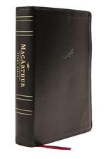 NASB, MacArthur Study Bible, 2nd Edition, Leathersoft, Black, Thumb Indexed, Comfort Print: Unleashing God's Truth One Verse at a Time Cover des Buches NASB, MacArthur Study Bible, 2nd Edition, Leathersoft, Black, Thumb Indexed, Comfort Print: Unleashing God's Truth One Verse at a Time (ISBN: 9780785230342)