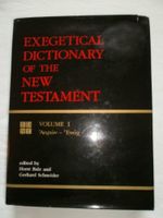 Exegetical Dictionary of the New Testament Cover des Buches Exegetical Dictionary of the New Testament (ISBN: 9780802824097)