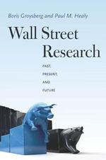 Wall Street Research: Past, Present, and Future Cover des Buches Wall Street Research: Past, Present, and Future (ISBN: 9780804785310)