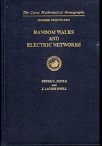 Random Walks and Electric Networks (Carus Mathematical Monographs, Nr.22) Cover des Buches Random Walks and Electric Networks (Carus Mathematical Monographs, Nr.22) (ISBN: 9780883850244)
