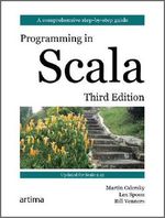 Programming in Scala, 3rd Edition Cover des Buches Programming in Scala, 3rd Edition (ISBN: 9780981531687)