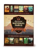 59 Illustrated National Parks - Softcover: 100th Anniversary of the National Park Service Cover des Buches 59 Illustrated National Parks - Softcover: 100th Anniversary of the National Park Service (ISBN: 9780996777711)