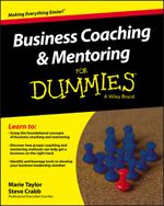 Business Coaching and Mentoring For Dummies Cover des Buches Business Coaching and Mentoring For Dummies (ISBN: 9781119067405)