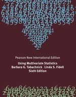 Using Multivariate Statistics Cover des Buches Using Multivariate Statistics (ISBN: 9781292021317)