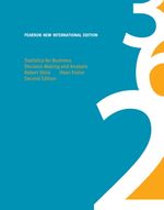 Statistics for Business: Decision Making and Analysis Cover des Buches Statistics for Business: Decision Making and Analysis (ISBN: 9781292023397)