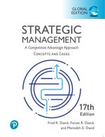 Strategic Management: A Competitive Advantage Approach, Conceptsand Cases, Global Edition Cover des Buches Strategic Management: A Competitive Advantage Approach, Conceptsand Cases, Global Edition (ISBN: 9781292441405)